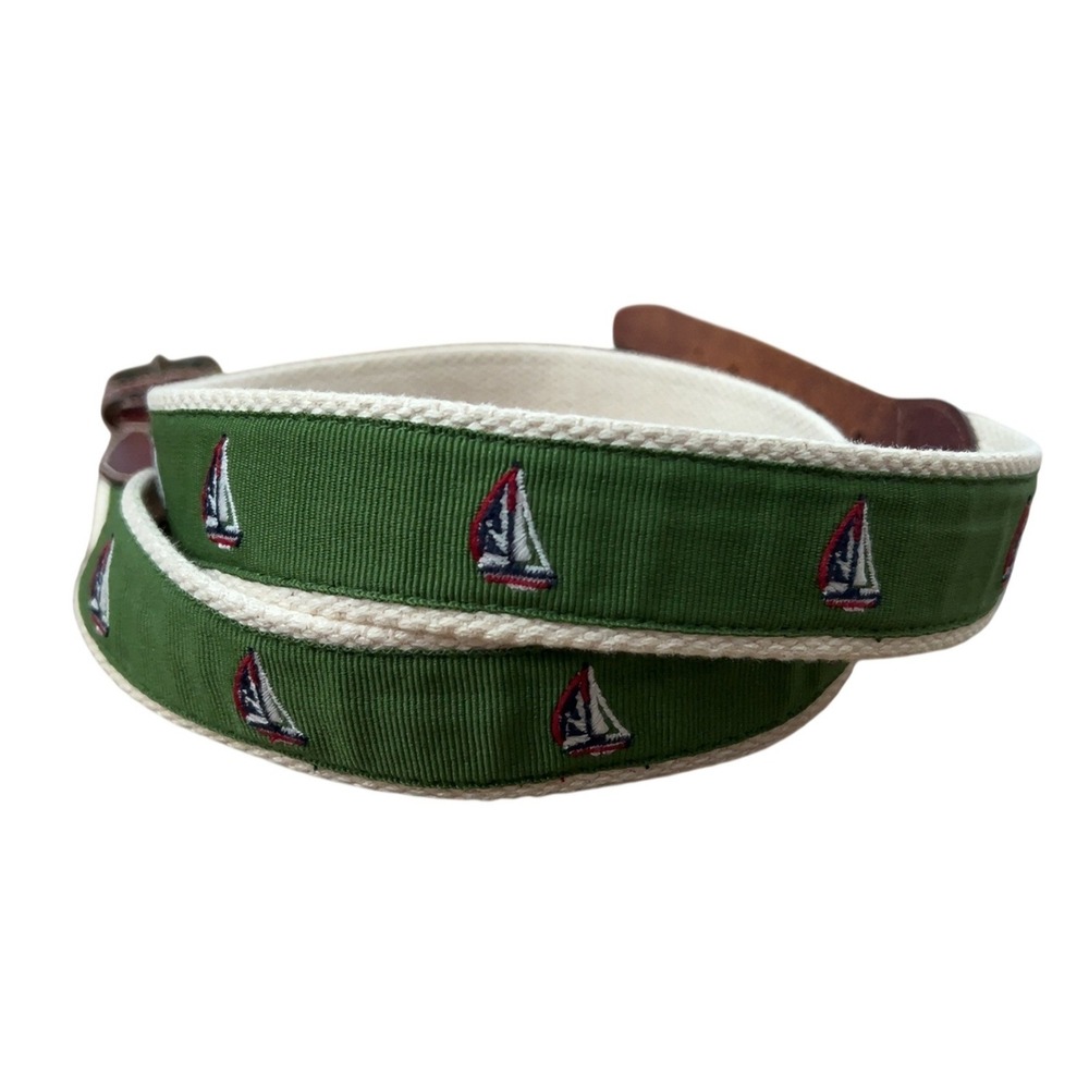 J. Crew sailboat‎ belt Size 38